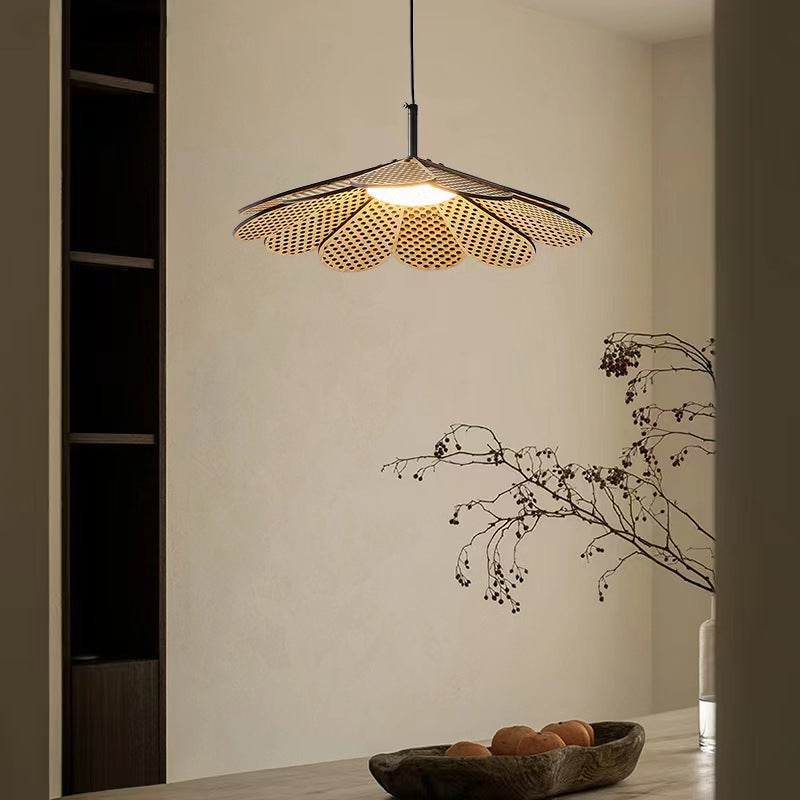 Ritta Vintage LED Hanglampen Walnoot Hout Slaapkamer/Bar/Theekamer