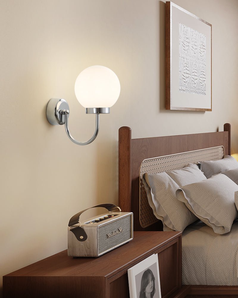 Varnys chroom wandlamp