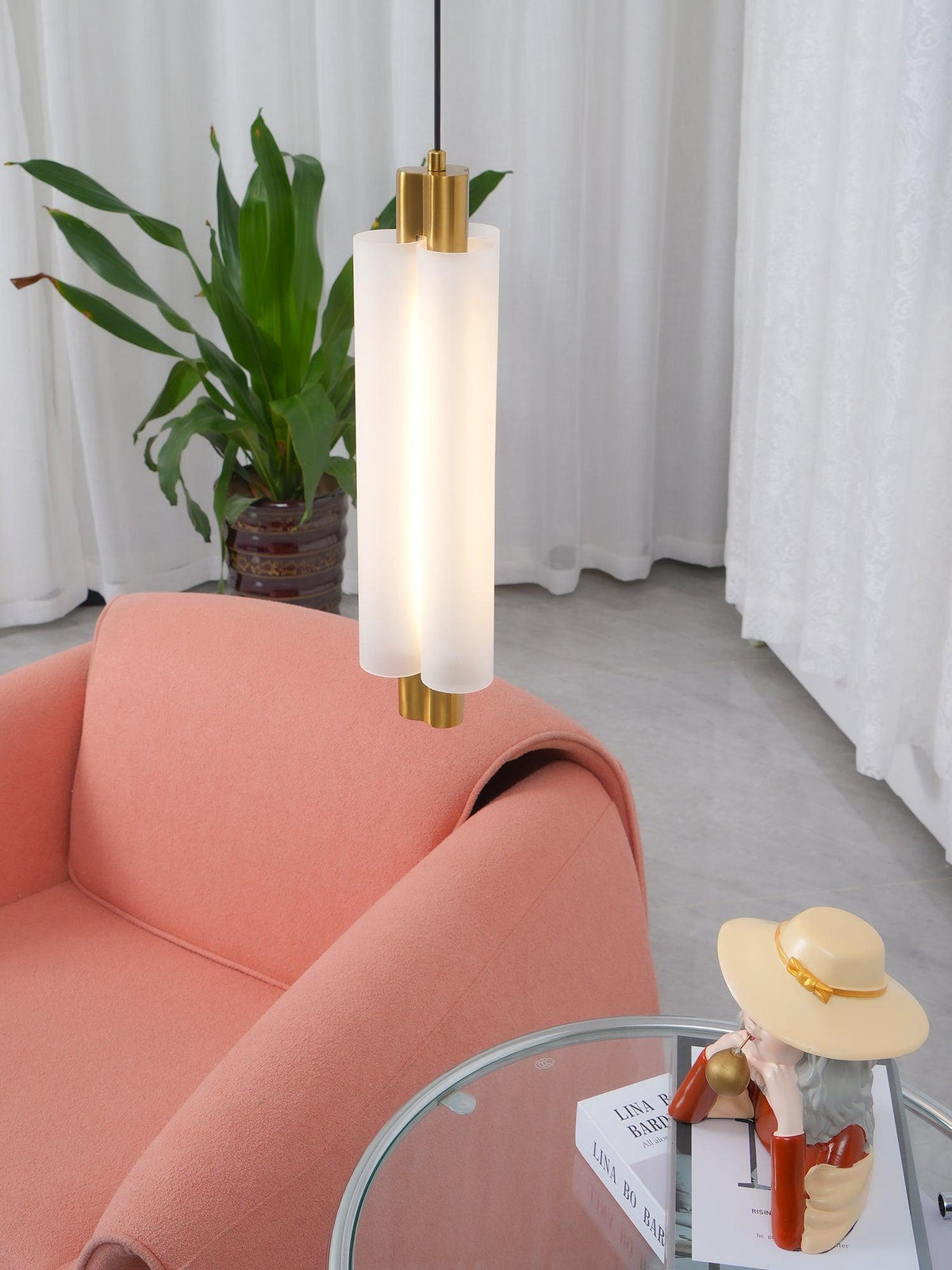 Nirarira acryl industriële hanglamp