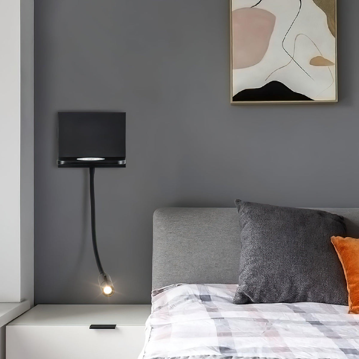 Vectra moderne minimalistische LED wandlamp
