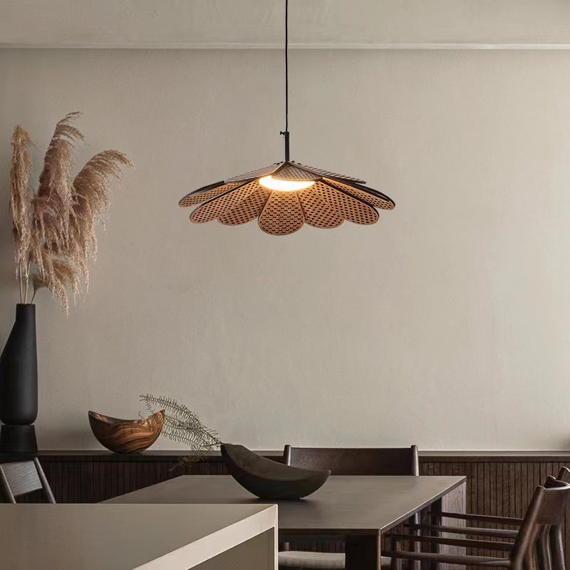 Ritta Vintage LED Hanglampen Walnoot Hout Slaapkamer/Bar/Theekamer