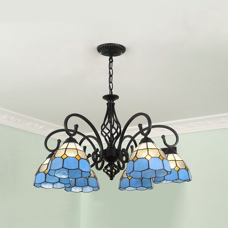 Silva Vintage Design LED Kroonluchter Wit Woonkamer Slaapkamer