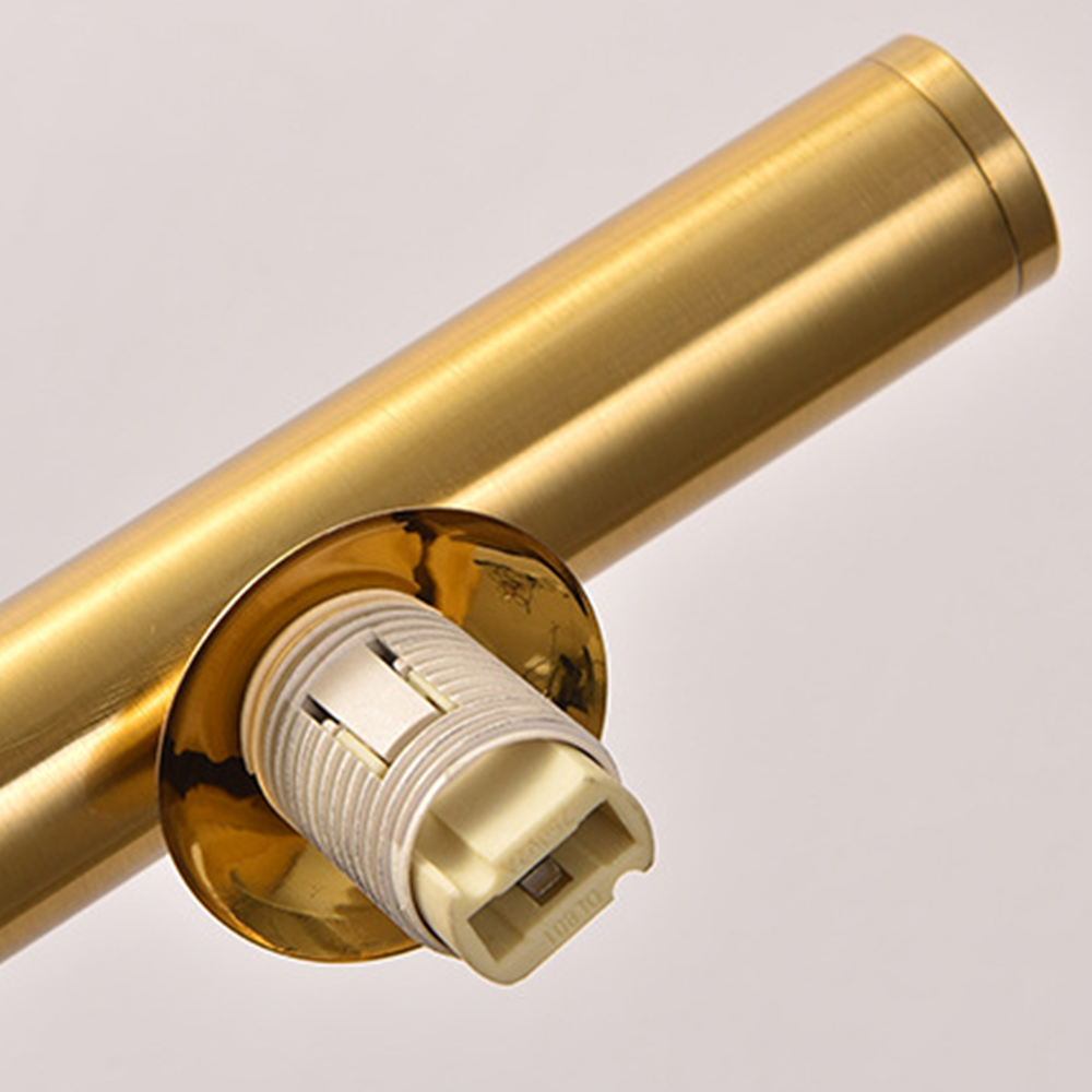 Valentina Design Ronde LED Wandlamp Goud Zwart Metaal Glas Eetkamer
