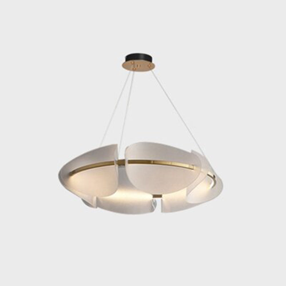 Bella Moderne Ringvormige Metalen Hanglamp Slaapkamer/Eetkamer