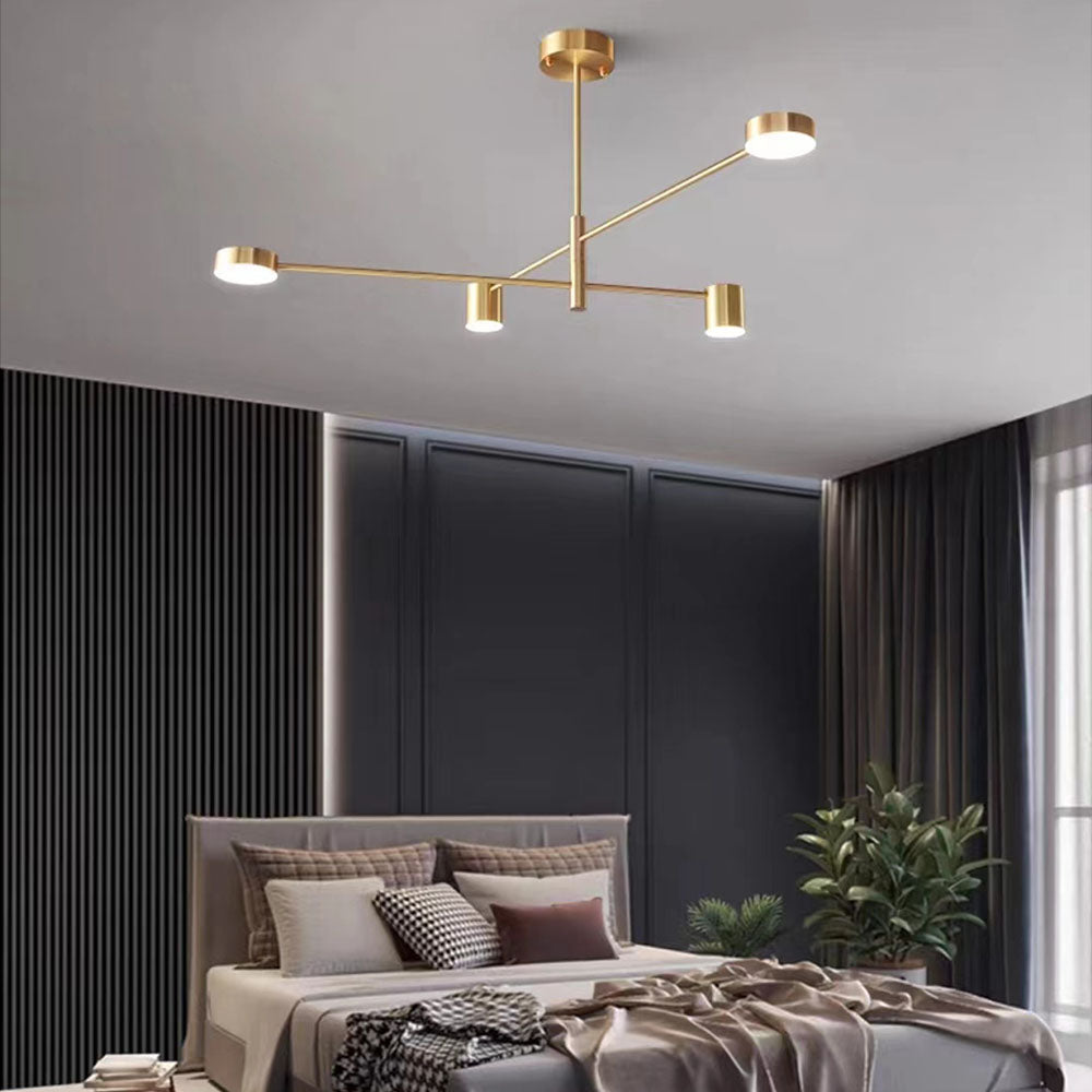 Weiss Moderne LED Hanglamp Metaal Zwart/Goud Slaapkamer/Woonkamer/Eetkamer
