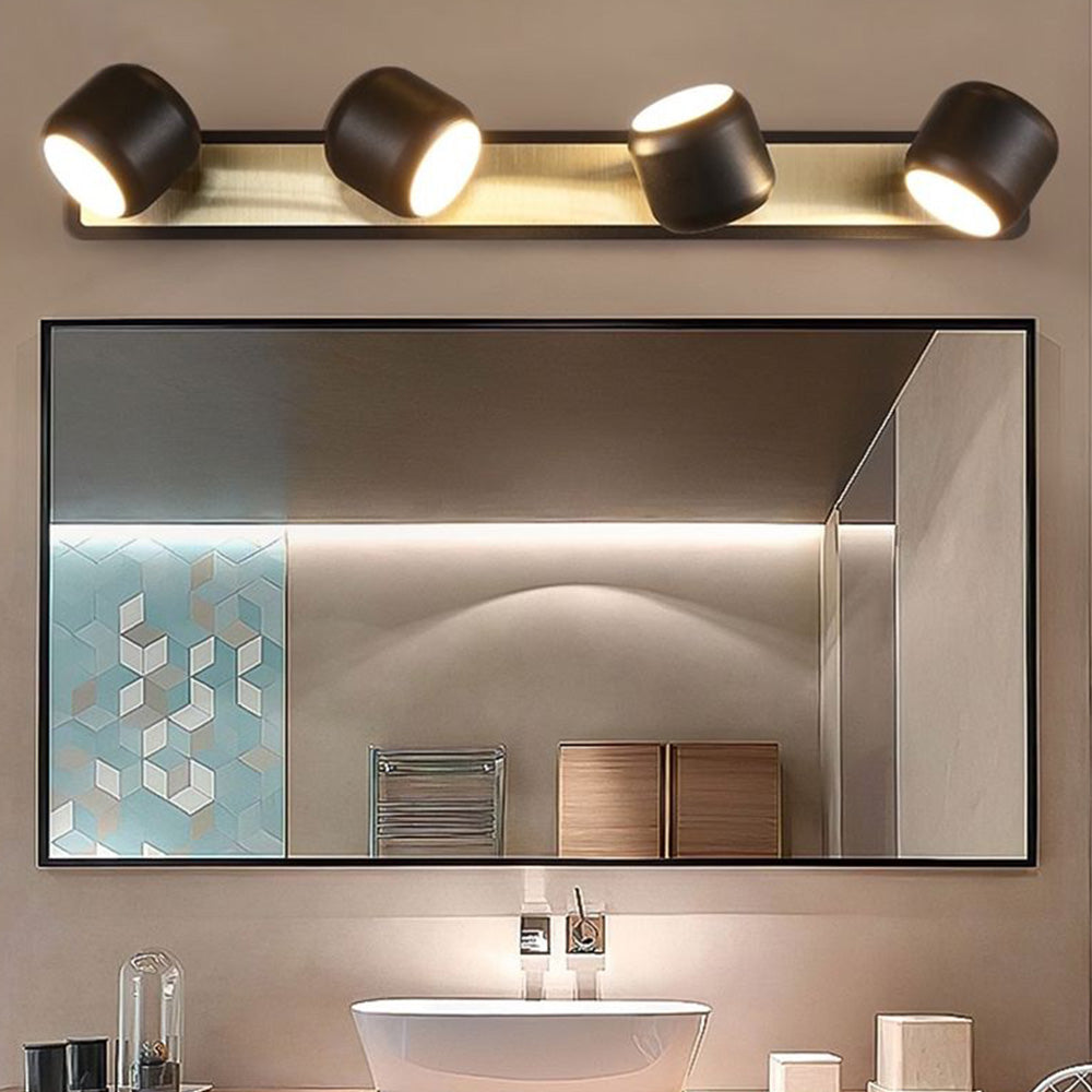 Cooley Ronde LED Wandlamp Zwart Wit Metaal Woonkamer Slaapkamer