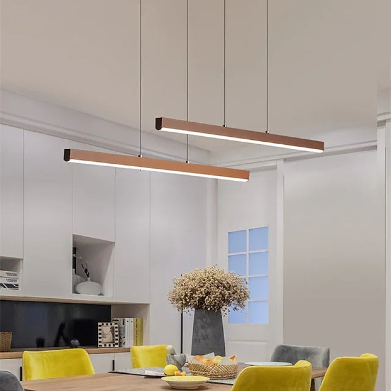 Edge Industriele LED Hanglamp Bruin Metaal Silicagel Woonkamer Eetkamer