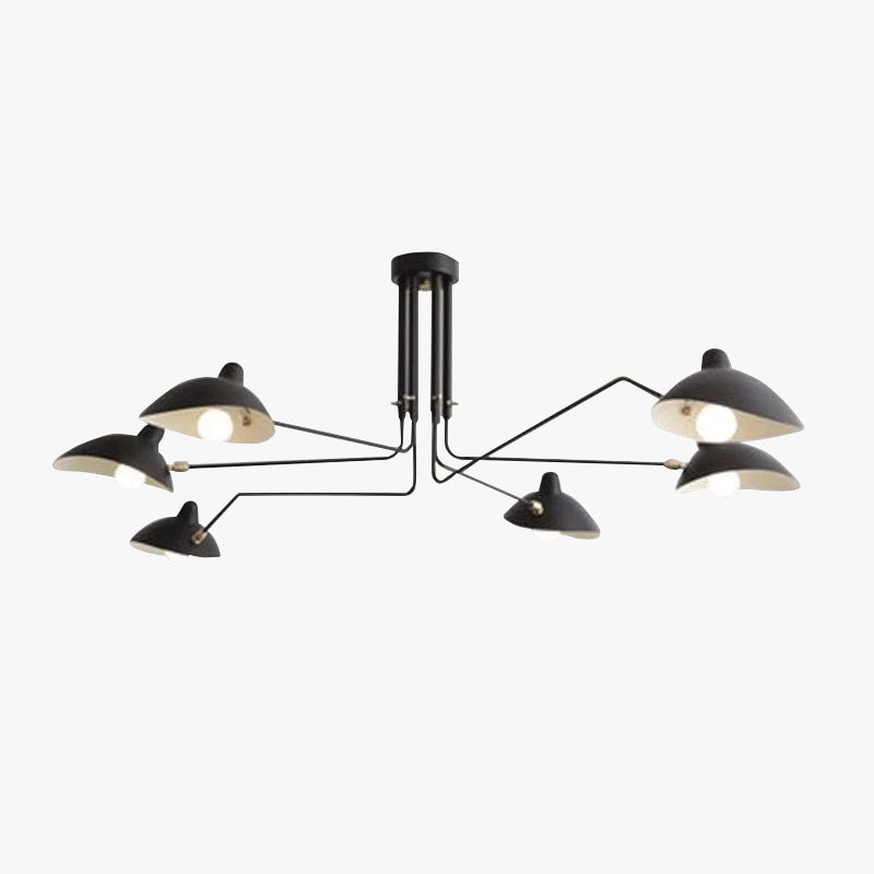 Schmitt Design LED Hanglampen Zwart Metaal Woonkamer Slaapkamer