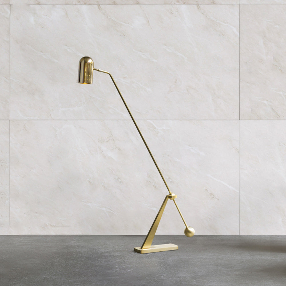 Freja Design Vintage LED Vloerlamp Metaal Eetkamer Woonkamer