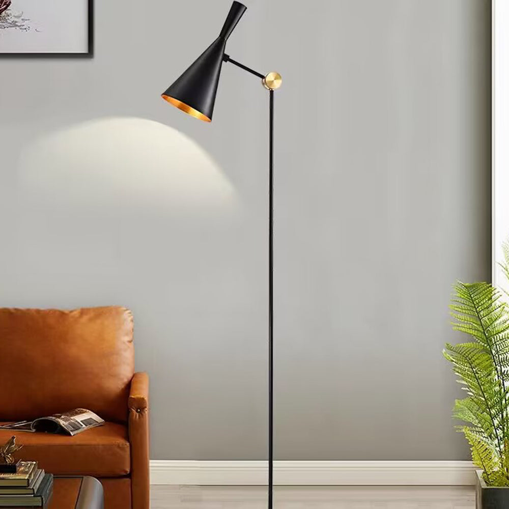 Carins Moderne Kleine DesignLED Vloerlamp Metaal Woonkamer Slaapkamer