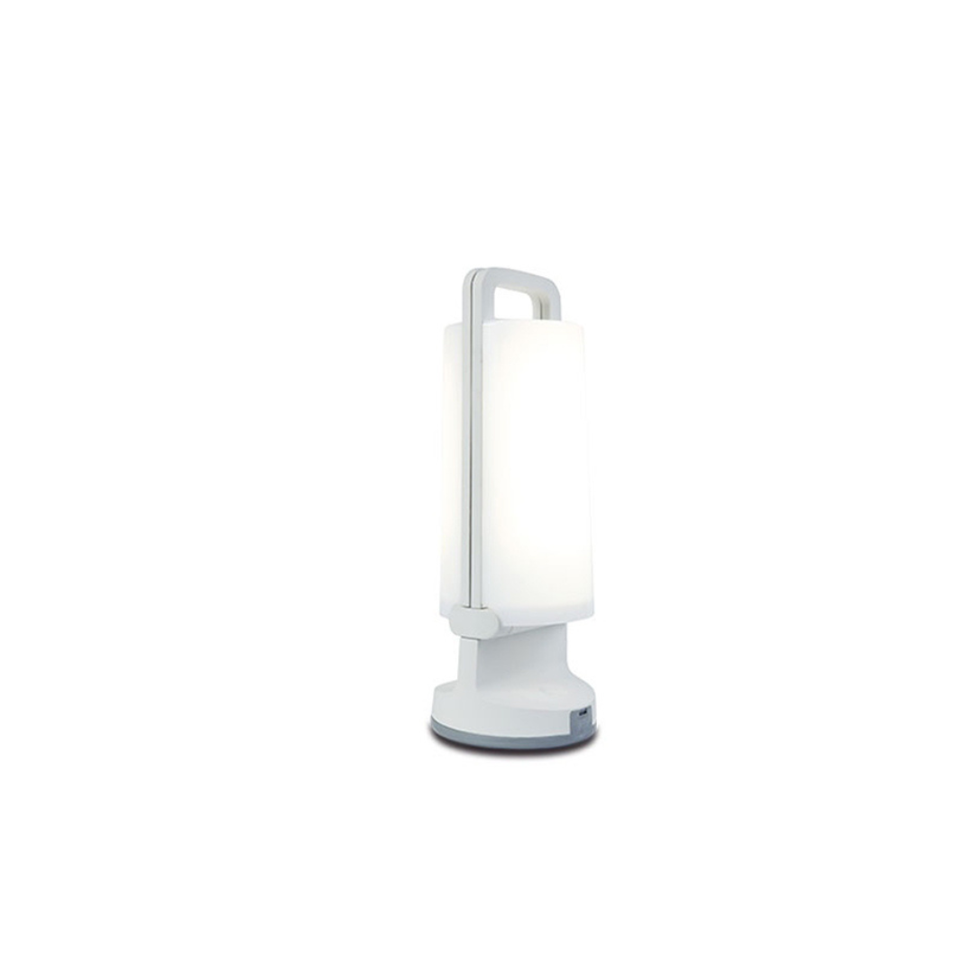 Orr Moderne Cilinder LED Buitenlamp Acryl Grijs/Wit/Groen/Oranji Tuin/Stoeprand/Balkon
