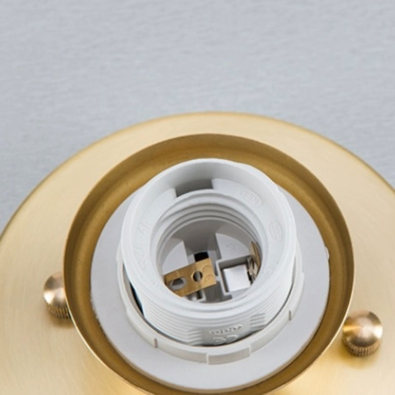 Sanna Retro Design LED Plafondlamp Metaal Glas Woonkamer Keuken