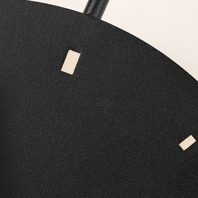 Nielsen Moderne Ronde Design  LED Wandlampen Zwart Metaal Woonkamer