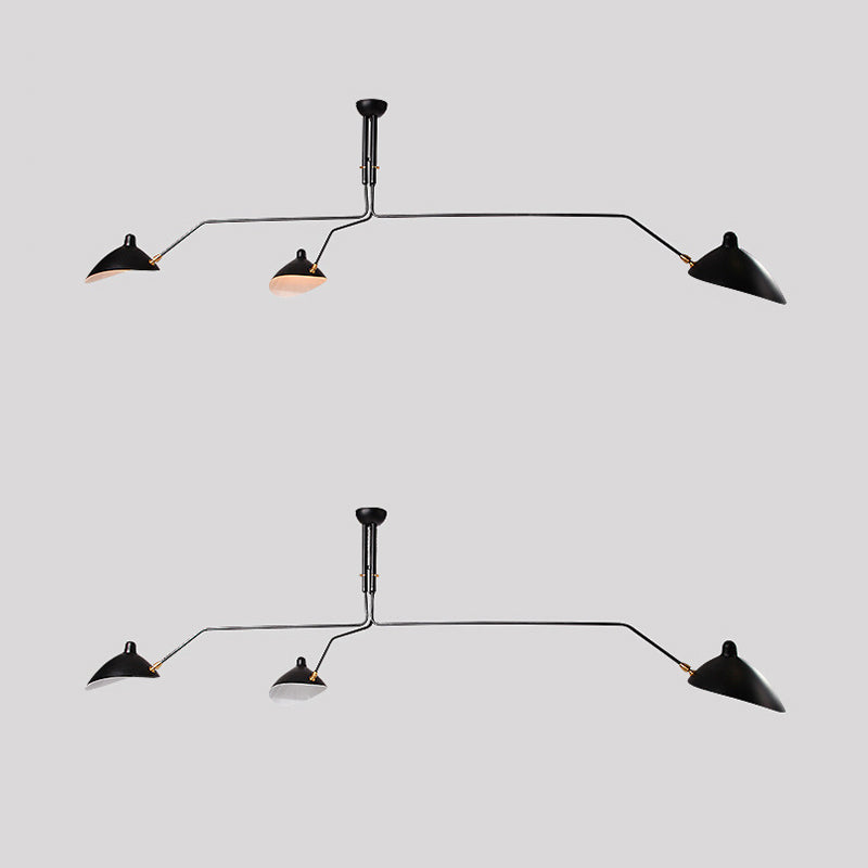 Schmitt Design LED Hanglampen Zwart Metaal Woonkamer Slaapkamer