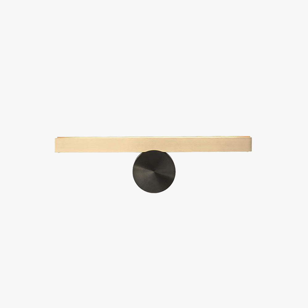 Edge Industriele LED Wandlampen Goud Metaal Slaapkamer Binnen
