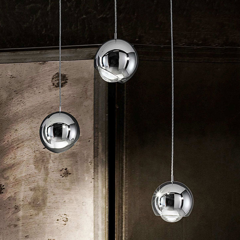 Valentina Moderne Bollen LED Hanglamp Goud/Zilver Metaal Woonkamer