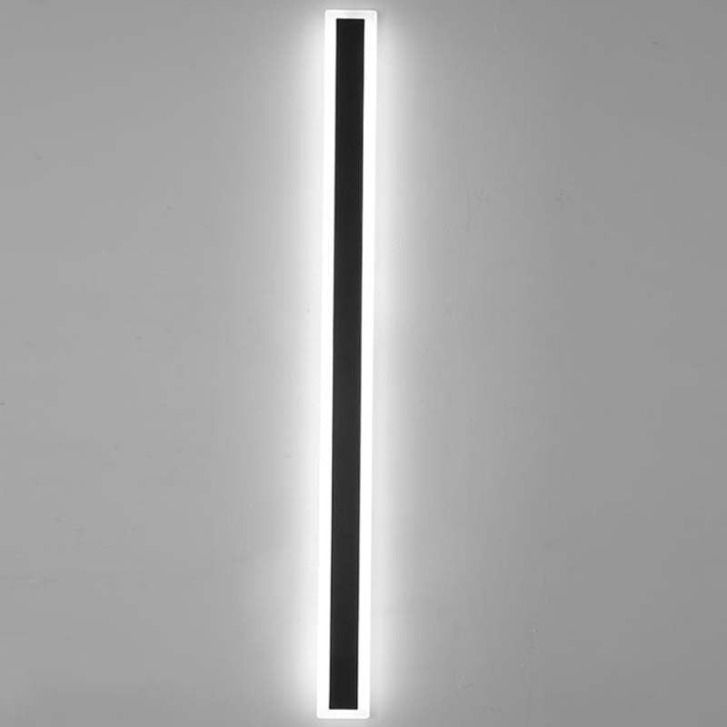 Edge Moderne Minimalistische LED Buitenlamp Metaal Acryl Tuin