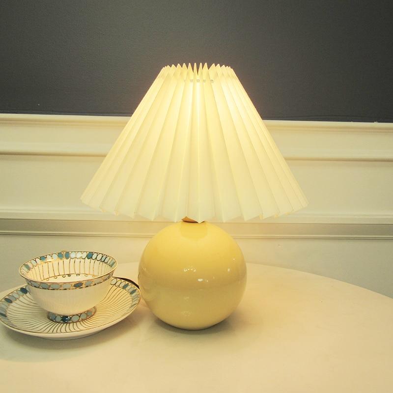 Ozawa Ronde LED Tafellampen Wit Hout Metaal Eetkamer Slaapkamer