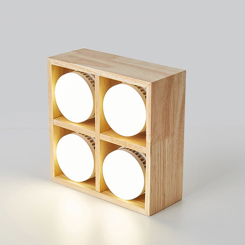 Ozawa Plafondlampen  Geen hoofdlicht, Hout