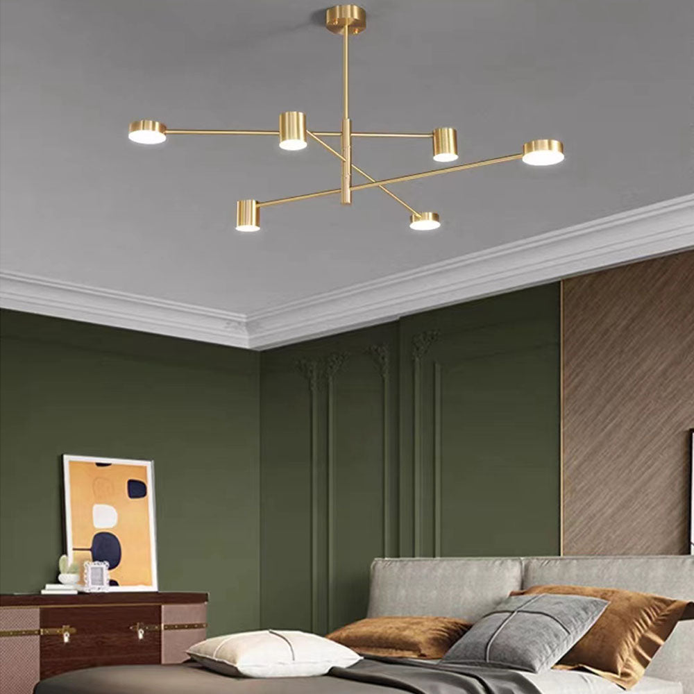 Weiss Moderne LED Hanglamp Metaal Zwart/Goud Slaapkamer/Woonkamer/Eetkamer