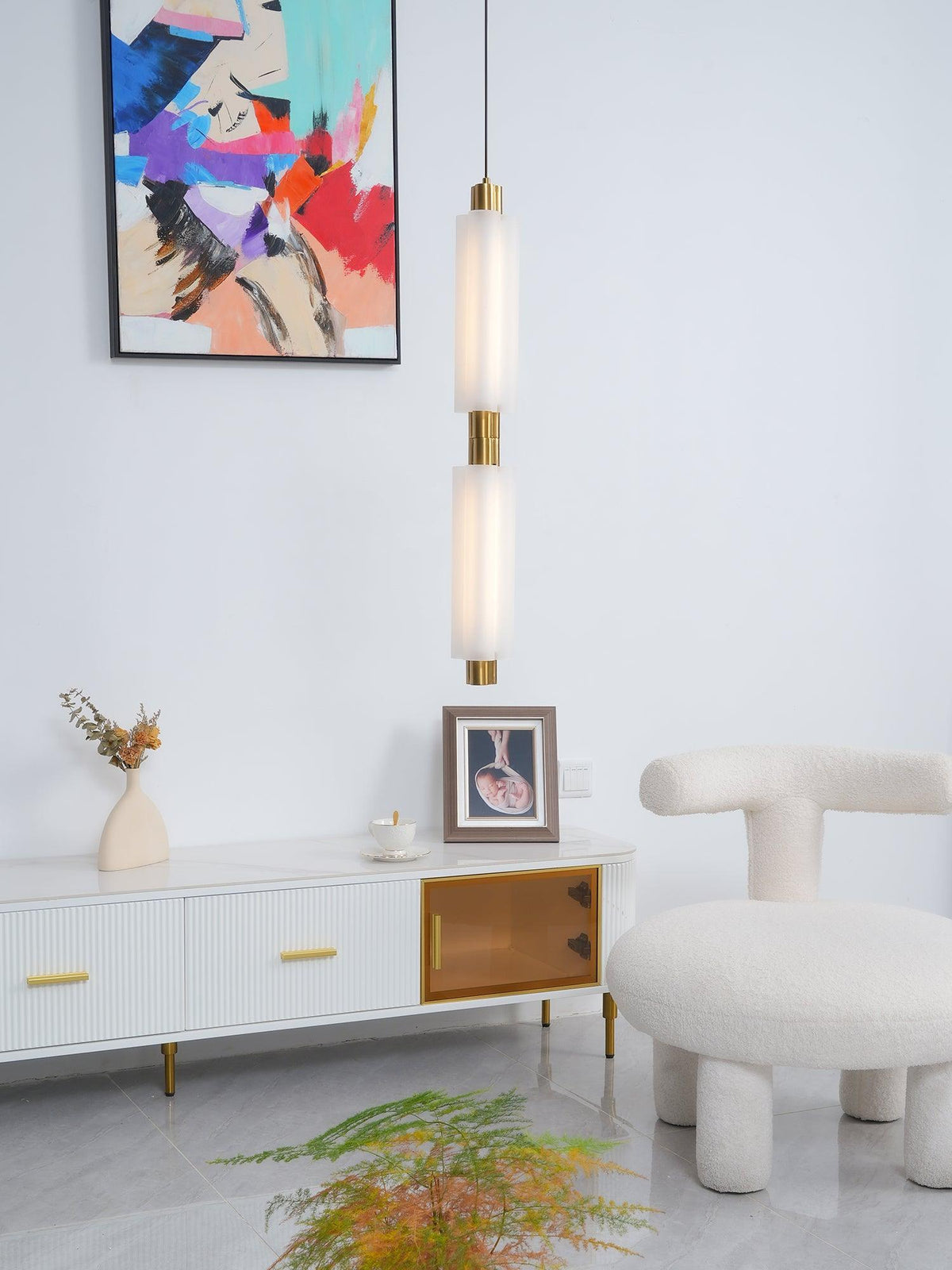 Nirarira acryl industriële hanglamp