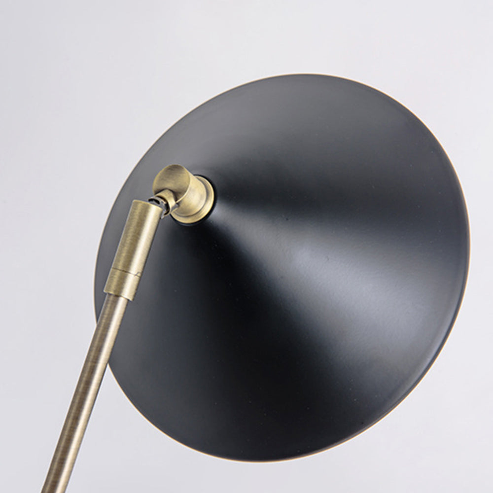 Carins Vintage Kleine LED Vloerlampen Zwart Metaal Slaapkamer