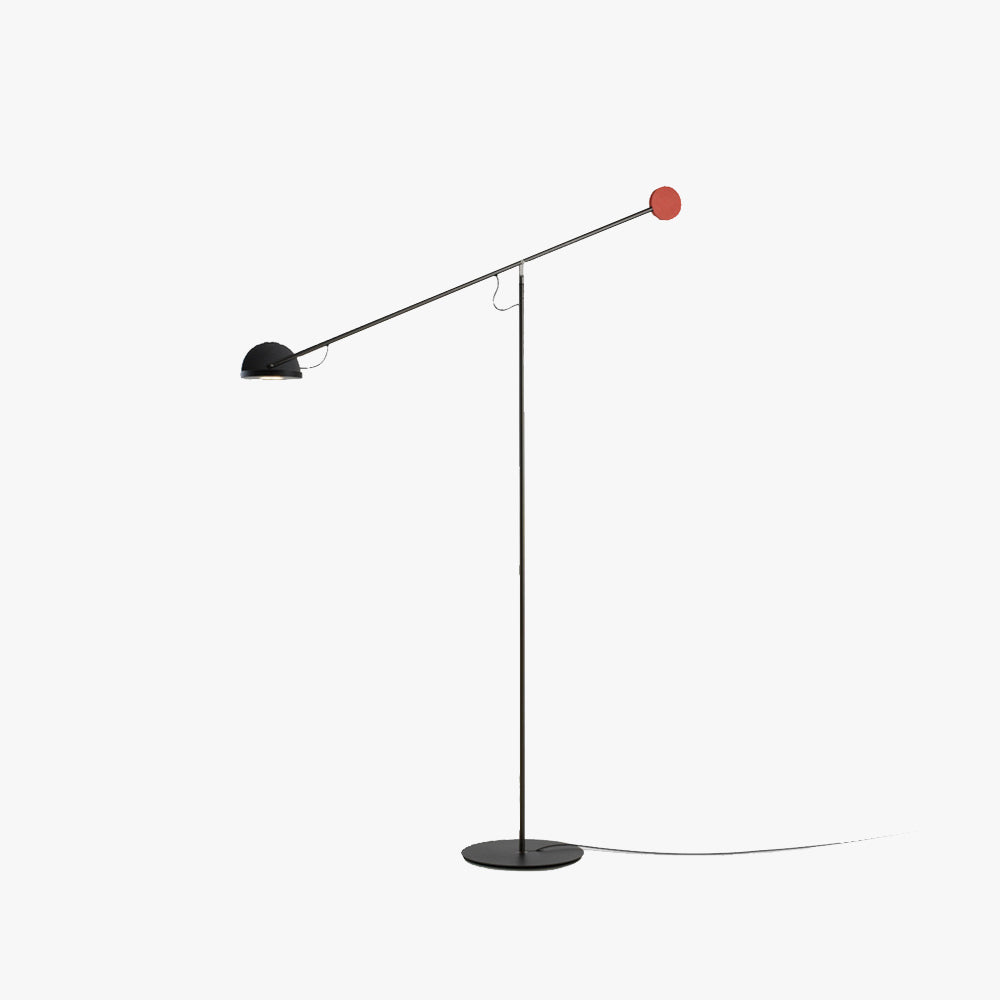 Avi Design LED Vloerlamp Zwart Metaal Eetkamer Slaapkamer