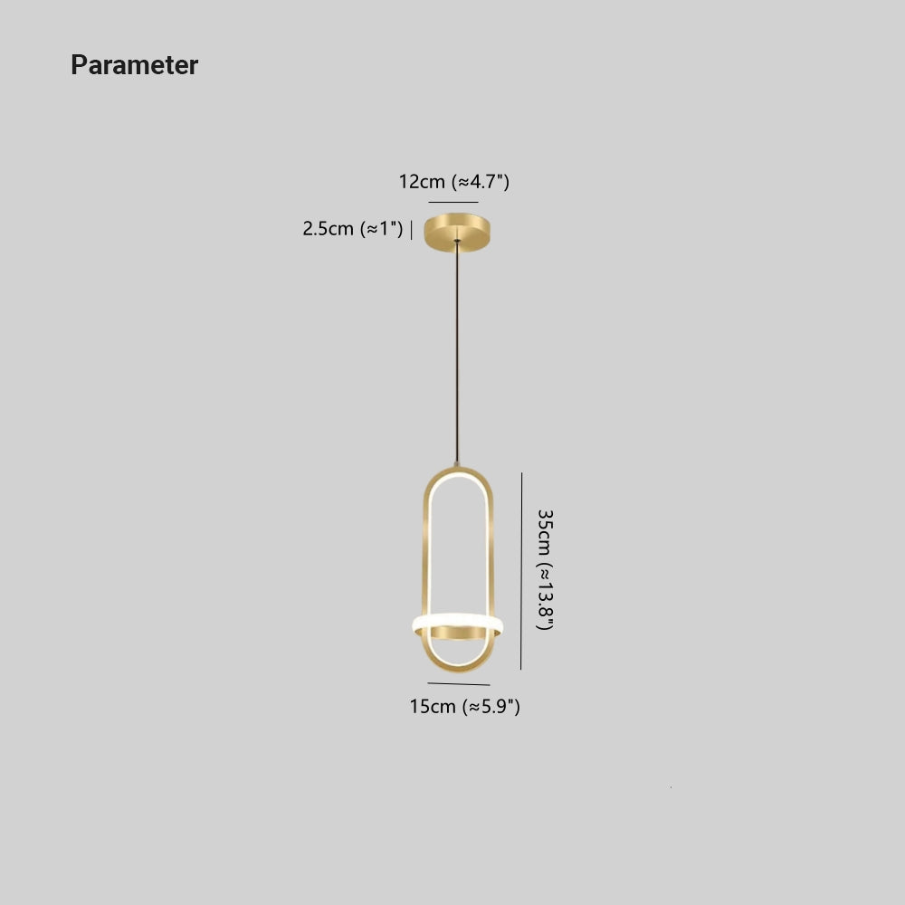 Nyla Moderne Design Minimalistische Hanglamp Voor Slaapkamer Metaal