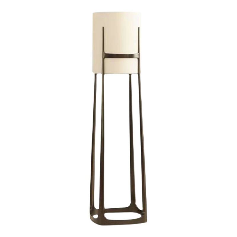 Eryn Moderne Design LED Cilinder Vloerlamp Metalen Stoffen Eetkamer/Woonkamer/Kelder/Hal