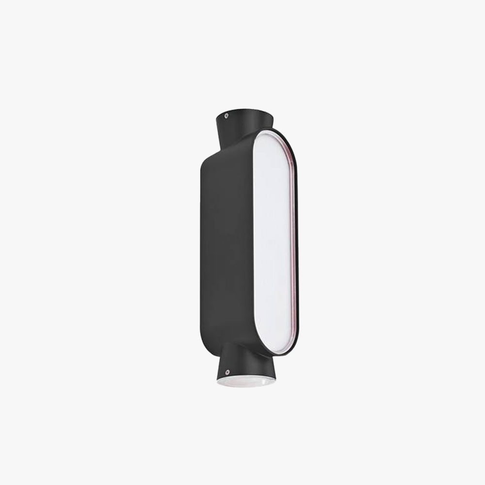 Pena Moderne Design LED Buitenlamp Metaal Acryl Zwart/Wit Buiten