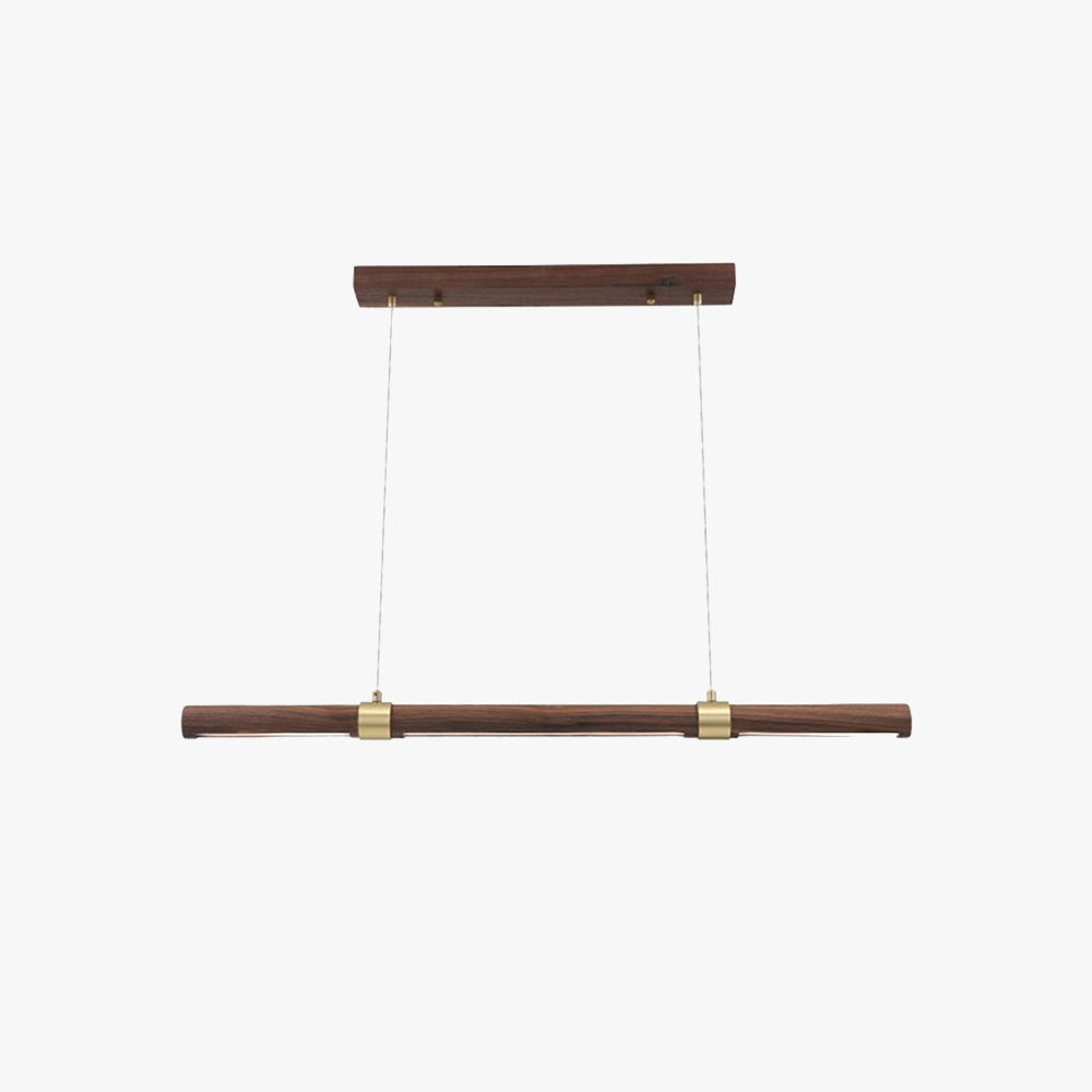 Ozawa Vintage LED Hanglampen Wit Metaal Hout Slaapkamer Keuken
