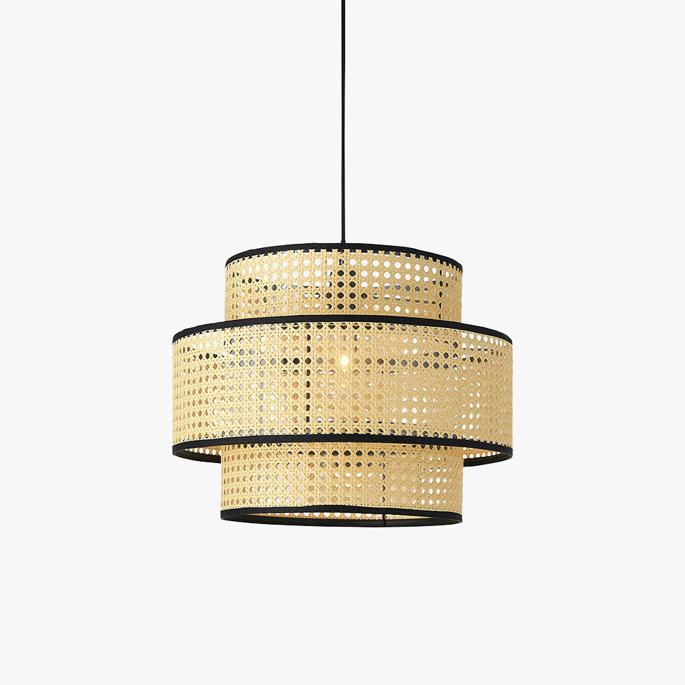 Ritta Ronde Retro LED Hanglamp Metaal Acryl Eetkamer Woonkamer