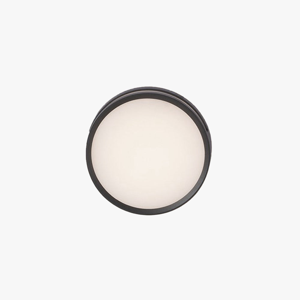 Orr Modern Grote Rond LED Wandlamp Witte Zwart Goud Metal Buiten