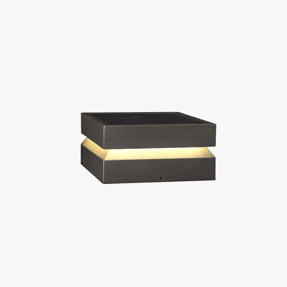 Riley Moderne Design LED Vierkant Buitenlamp Metaal Zwart Buiten