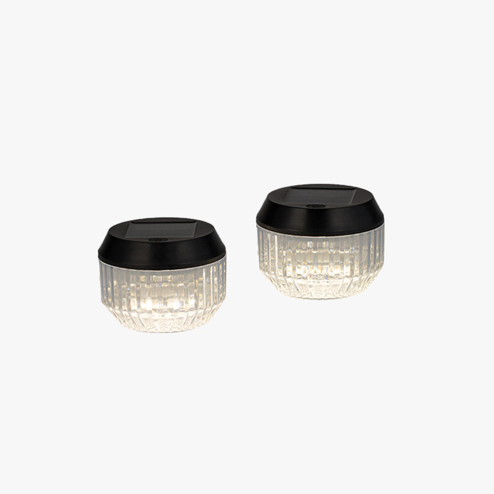 Orr Ronde Smalle LED Tafellamp Solar Goud Woonkamer Buiten