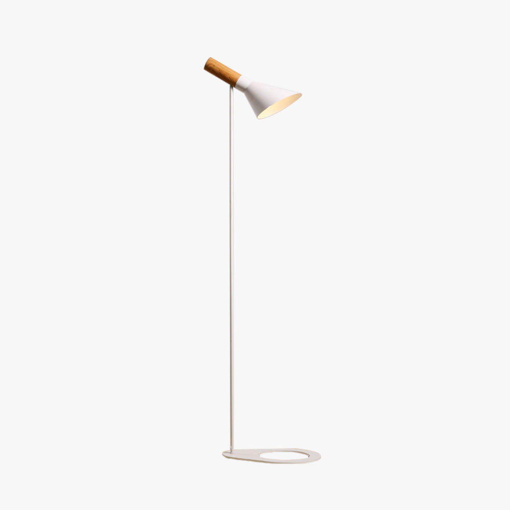 Carins Moderne LED Vloerlamp Zwart Wit Metaal Eetkamer Slaapkamer