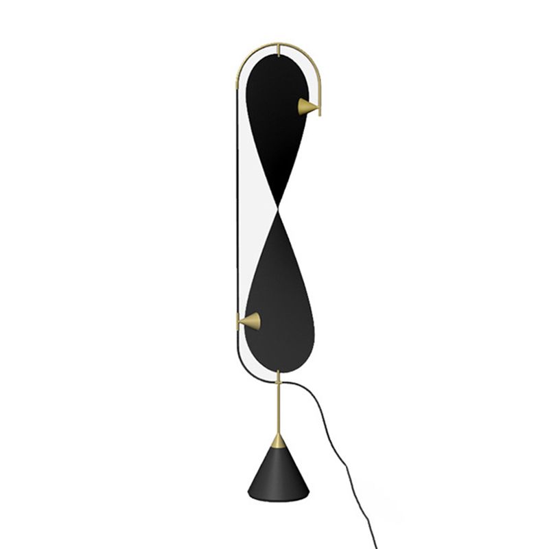 Salgado Moderne Design Minimalistische Geometrische Vloerlamp Metalen Zwart Eetkamer Woonkamer