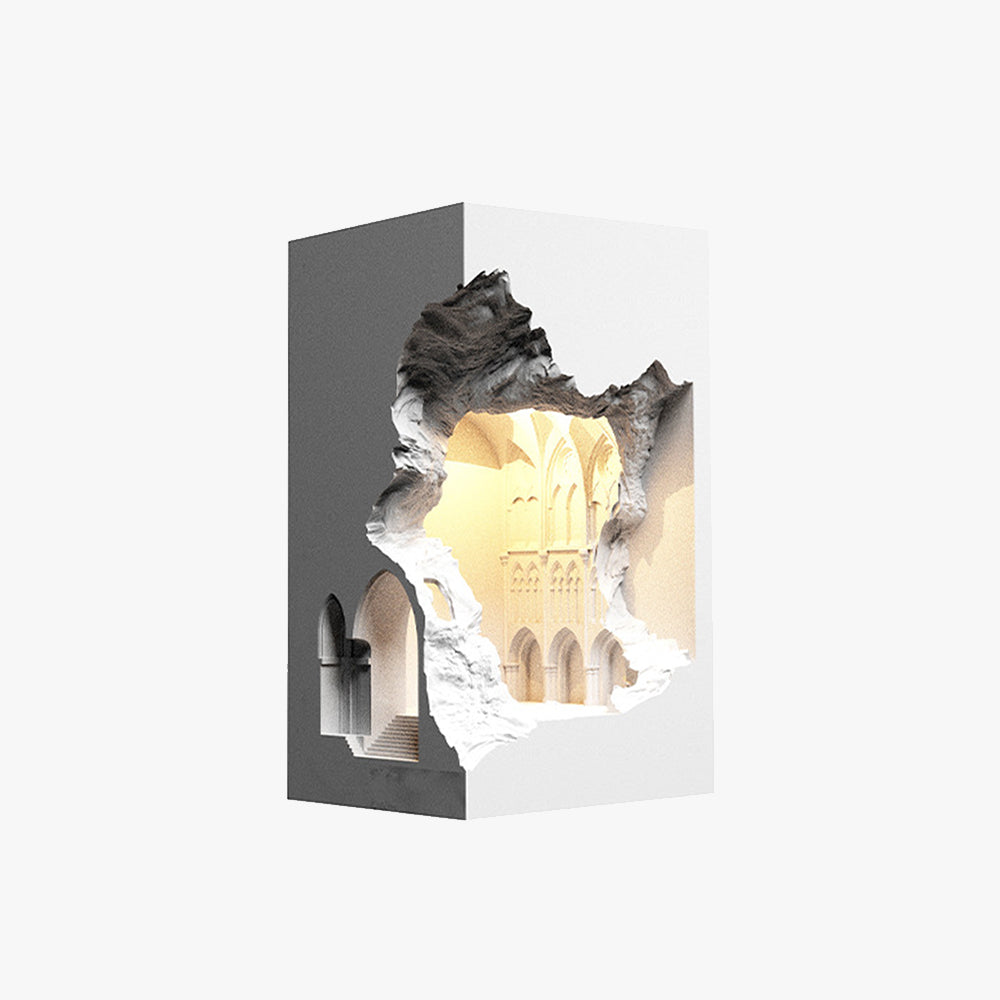 Félicie Moderne Design Led Art Deco Inbouw Gips Wandlamp Wit Woon/Eet/Slaapkamer