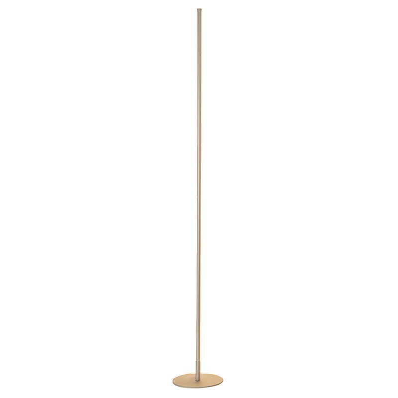 Edge Modern Industriele LED Vloerlamp Zilver/Goud/Zwart Woon/Slaapkamer Metaal&Silicagel