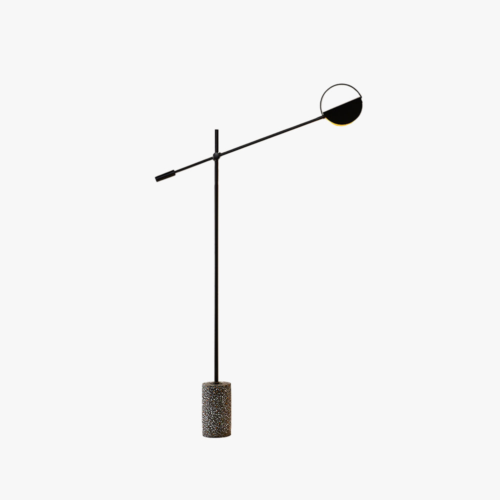 Salgado Moderne Minimalistische Vloerlamp Zwart Goud Metaal Woonkamer