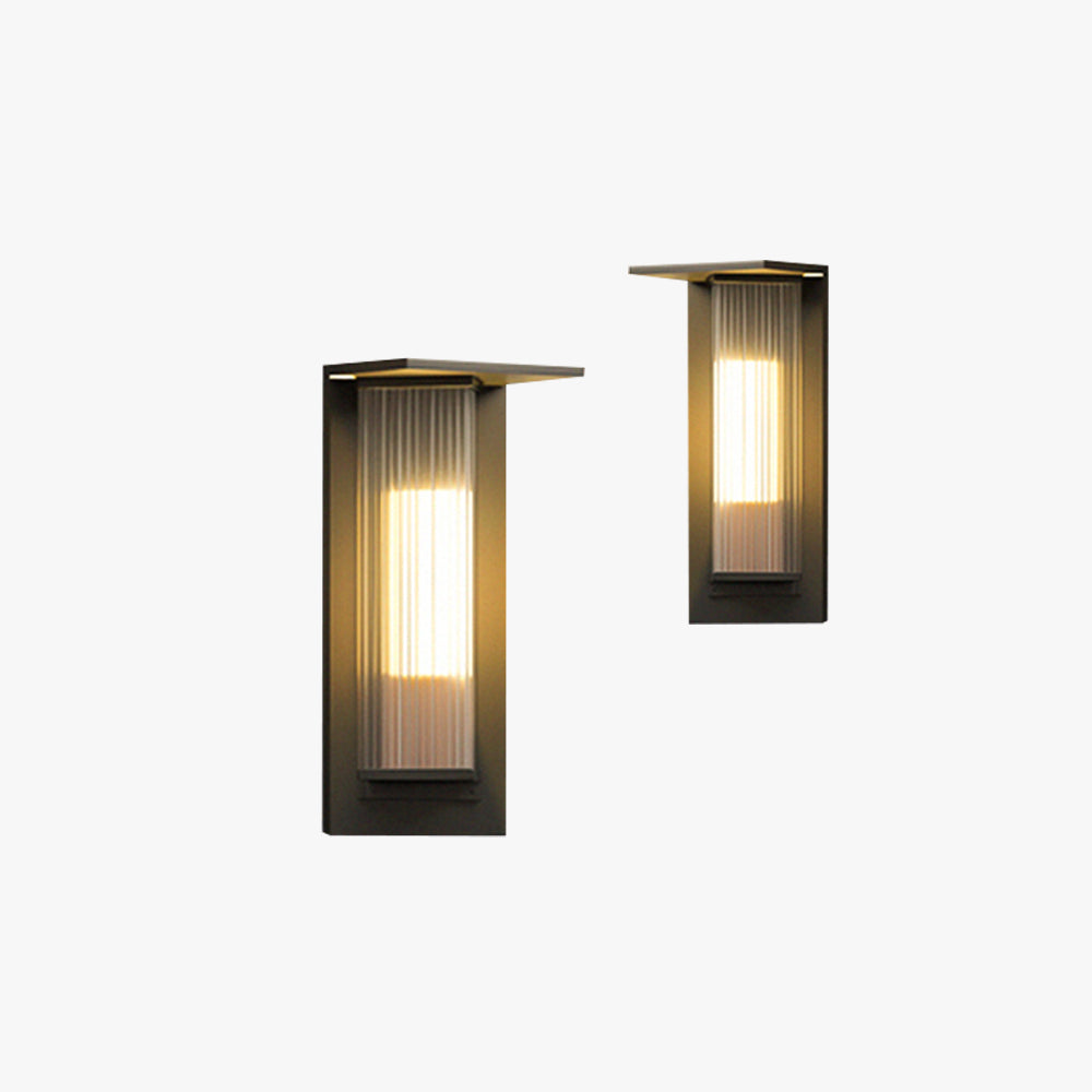 Orr Moderne Design LED Buiten Plafondlamp Metaal Acryl Buiten