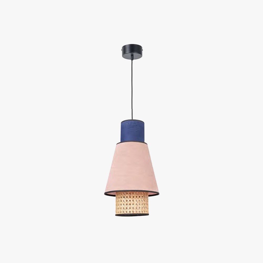 Ritta Vintage LED Hanglamp Roze Acryl Metaal Eetkamer Slaapkamer