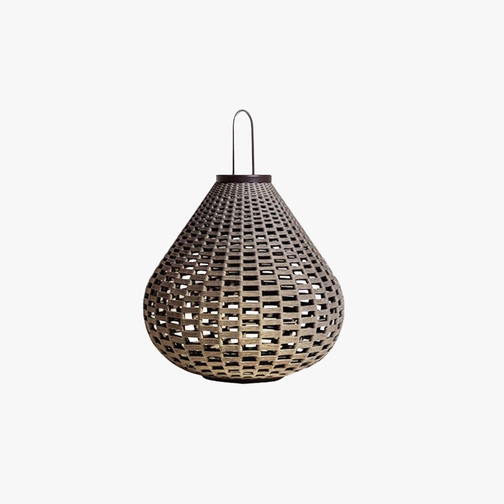 Ritta Vintage Design LED Buitenlamp Metaal/Fiber Zwart Buiten