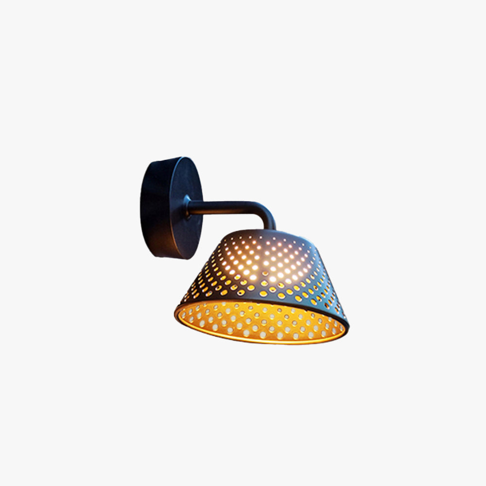 Carins Industrieel Hol LED Buitenlamp Karwei Zwart Metaal Tuin