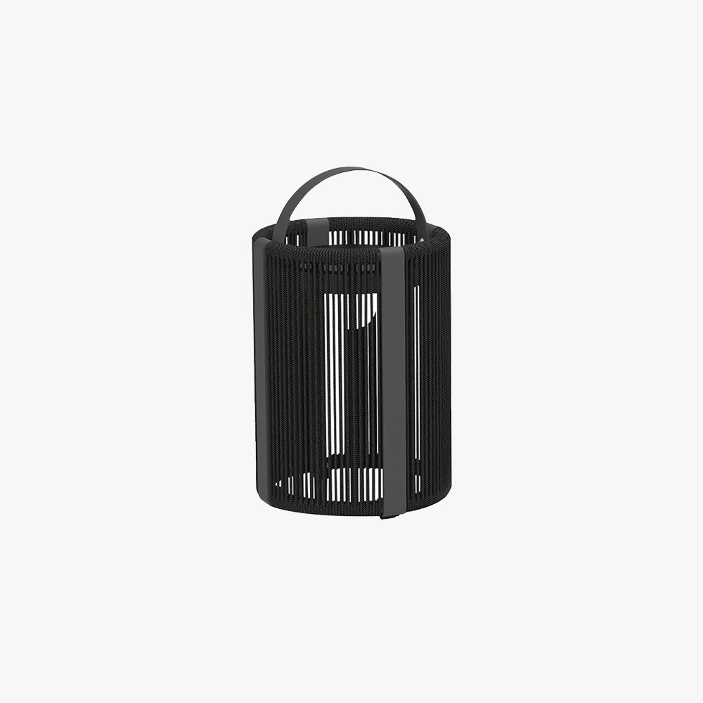 Orr Retro Solar Buiten Vloerlamp Zwart Metaal Terras/ Tuin