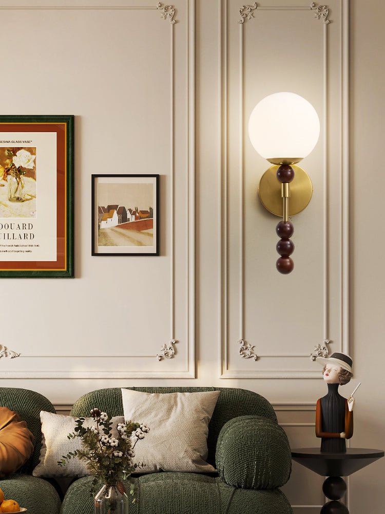 Blendor bollen wandlamp