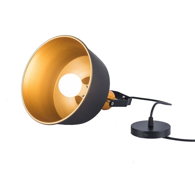 Alessio Industriele LED Hanglamp Zwart Goud Metaal Eetkamer Slaapkamer