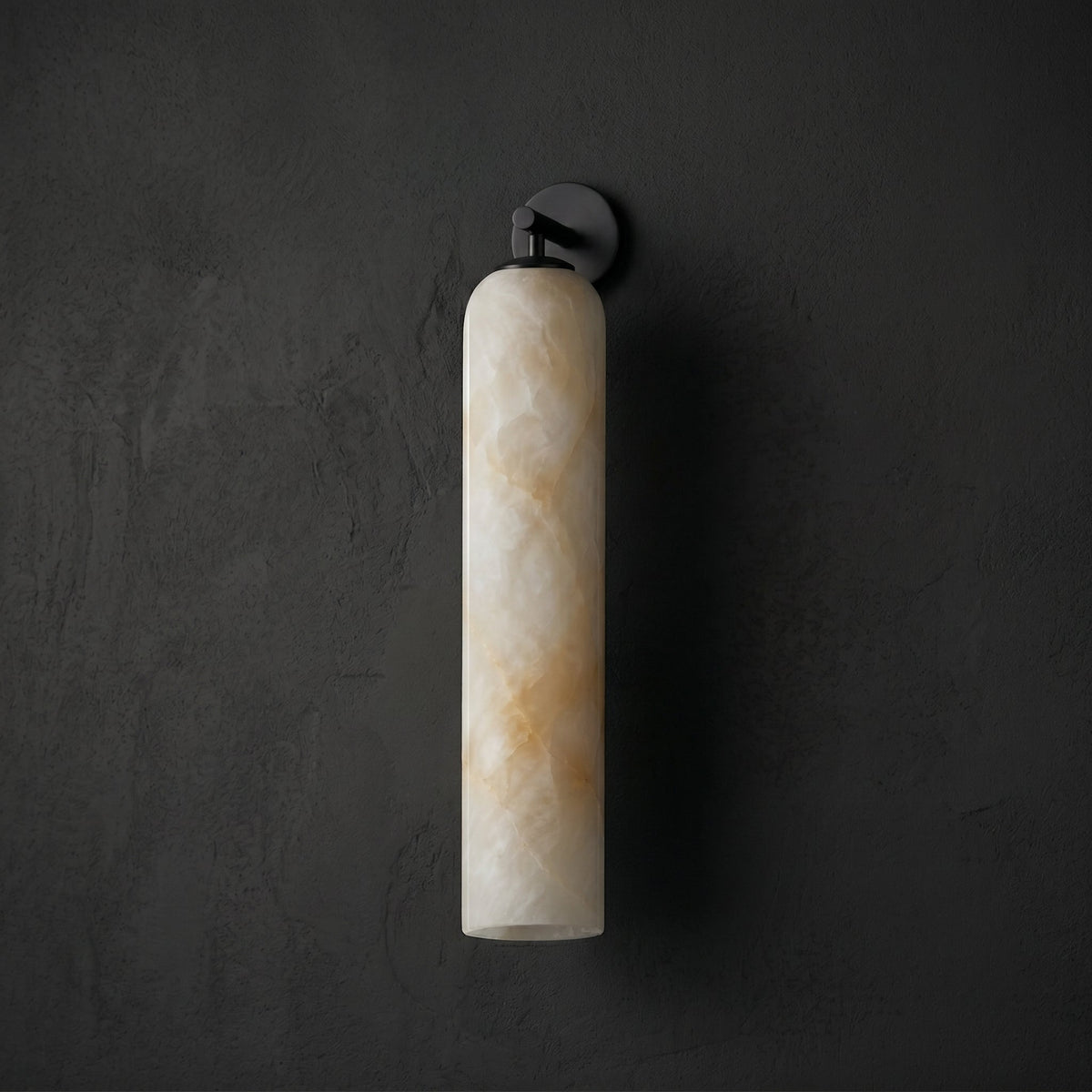 Tube wandlamp van Albast