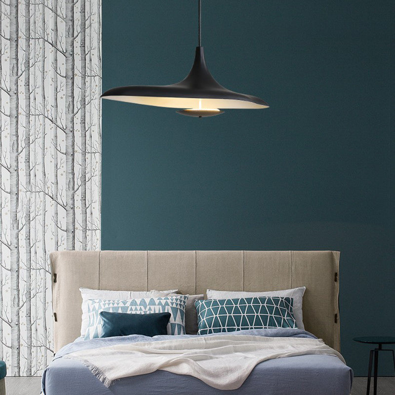 Carins Moderne Creatieve LED Hanglamp Zwart/Wit Hars Woonkamer