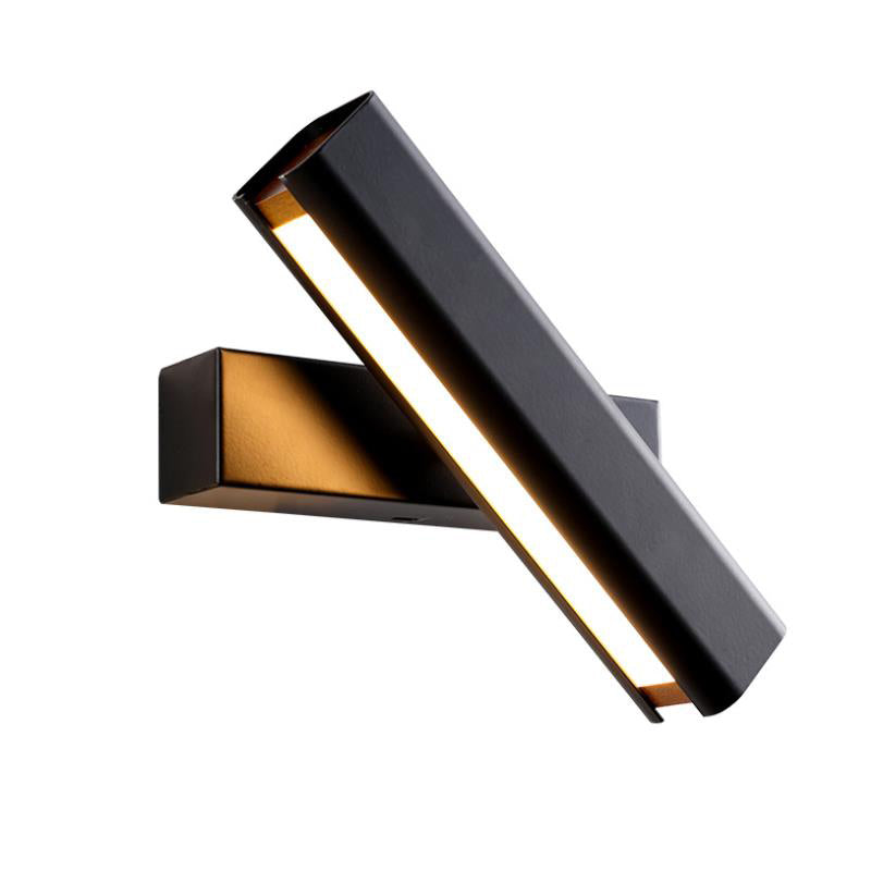 Aqsa Moderne Rechthoek LED Wandlampen Zwart Wit Metaal Woonkamer Slaapkamer
